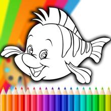 Fish Coloring Pages截图2