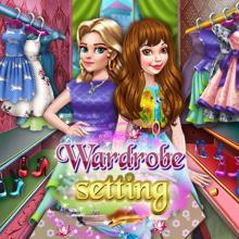 Ice Princess & Queen Fashion Wardrobe Setting Game截图2