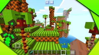 New Parkour Race Sonic X Minigame MCPE截图5