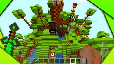 New Parkour Race Sonic X Minigame MCPE截图1