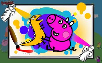 Peepa Pig : Drawing & Coloring Book截图2