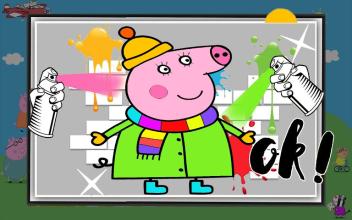 Peepa Pig : Drawing & Coloring Book截图1