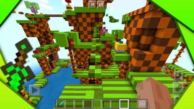 New Parkour Race Sonic X Minigame MCPE截图4