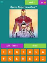 Guess The Superhero Marvel Quiz截图3