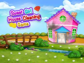 Sweet Girl House Cleaning - My Home Cleanup Game截图5