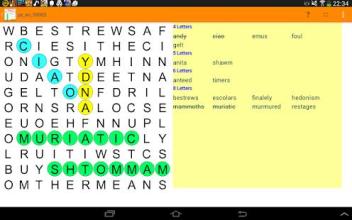 Word search with hidden quote截图2