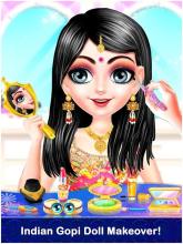 indian Gopi Doll Fashion Salon截图2