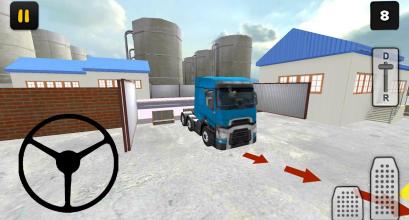 Truck Simulator 3D: Factory Parking截图2