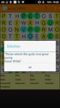 Word search with hidden quote截图5