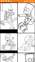 Coloring The Bart Simpson截图3