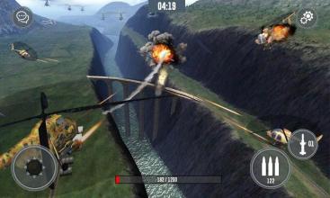 Gunship Battle Thrilling Strike Army Helicopter截图1