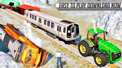 Tractor Pull towing Train - Trainline Rail Rush截图1