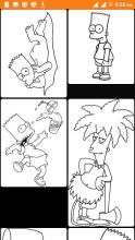 Coloring The Bart Simpson截图4