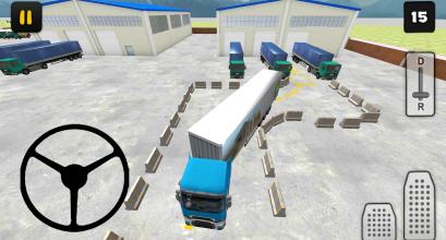 Truck Simulator 3D: Factory Parking截图1