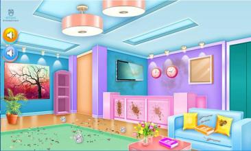 Hotel Room Cleaning - games for girls/kids截图4