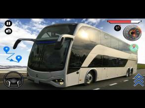 US Offroad Bus Driving Simulator 2018截图1