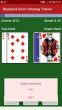 Blackjack Basic Strategy Trainer截图4