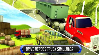 Truck Loads Simulator 3D : GoEuro Truck Driver USA截图4