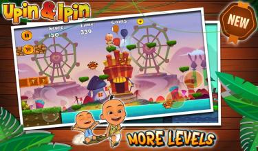 Upin adventures Ipin Terbaru run截图3