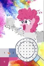 Mini Pony Coloring Book - Pixel Art lover截图3