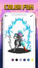 Coloring By Number DBZ Super Pixel Art截图2