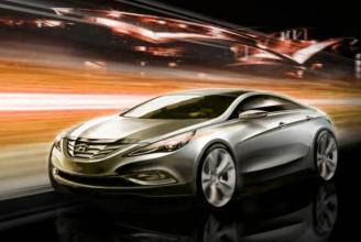 Hyundai Sonata Car Racing Stunts Simulator截图1