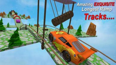 Hill Climb Racing Legend: Superhero Lightning Car截图1