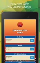 EXO Piano Tap Tiles Game截图3