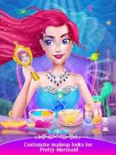Mermaid Princess Spa Salon -Makeover Game截图2