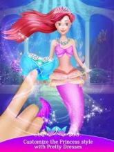 Mermaid Princess Spa Salon -Makeover Game截图1