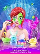Mermaid Princess Spa Salon -Makeover Game截图3