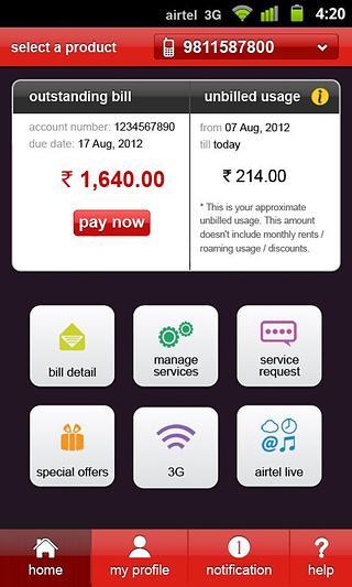 Mobile Recharge &amp; Pay Bill截图2