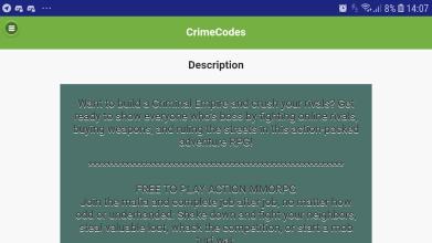 CrimeCodes Mobile App截图2