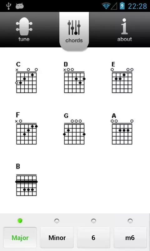 guitar pal Guitar Tuner&Chords截图2