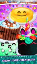 Real Cakes Cooking Game! Rainbow Unicorn Desserts截图1