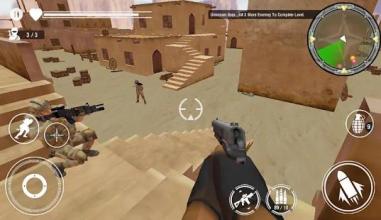 Alpha Soldier Strikes Again: Combat Shooting Game截图2