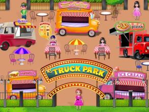 My Fast Food Truck Park Cooking Game截图5