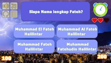 Kuis Fateh Halilintar 2018截图3