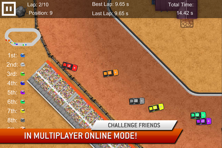 Dirt Racing 2 Sprint Car Game截图3