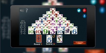 Pyramid Solitaire Fantasy ♣ Free Card Game截图4