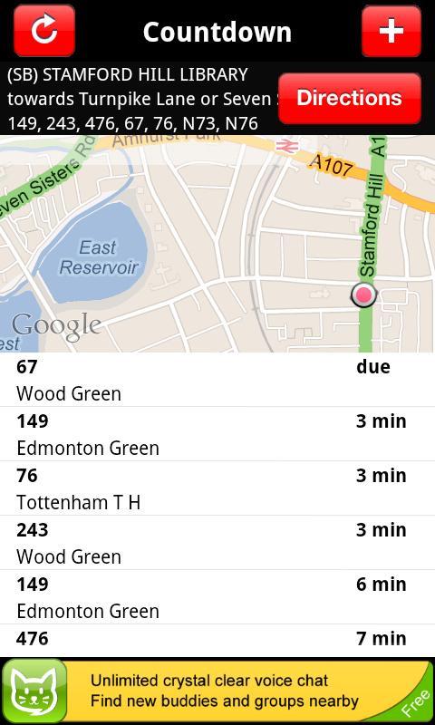 London Bus Stop Live Countdown截图2