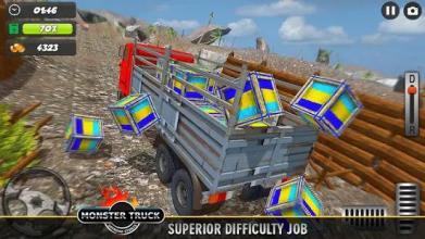 Monster Truck Offroad Stunt Challenge截图5