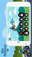 Game - Blue Motorcycle go截图1