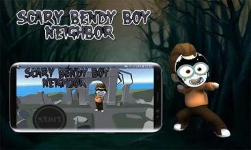 Scary Bendy Boy Neighbor 3D截图4