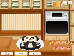 Panda Little Chef - Cooking games & Cake Maker截图1