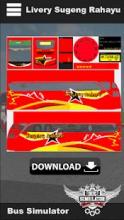 Livery bussid SHD sugeng rahayu截图1