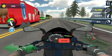 Traffic Highway Moto Bike - Rider, Racing截图3