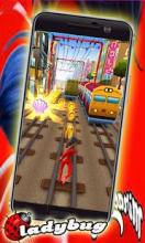 Subway Ladybug Rush - Cat 3d Run截图2