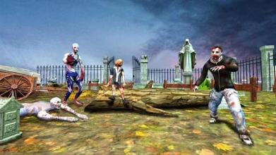 Zombie Survival: Shooting Train Sniper Attack截图3