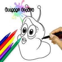 Coloring Book Larva截图5